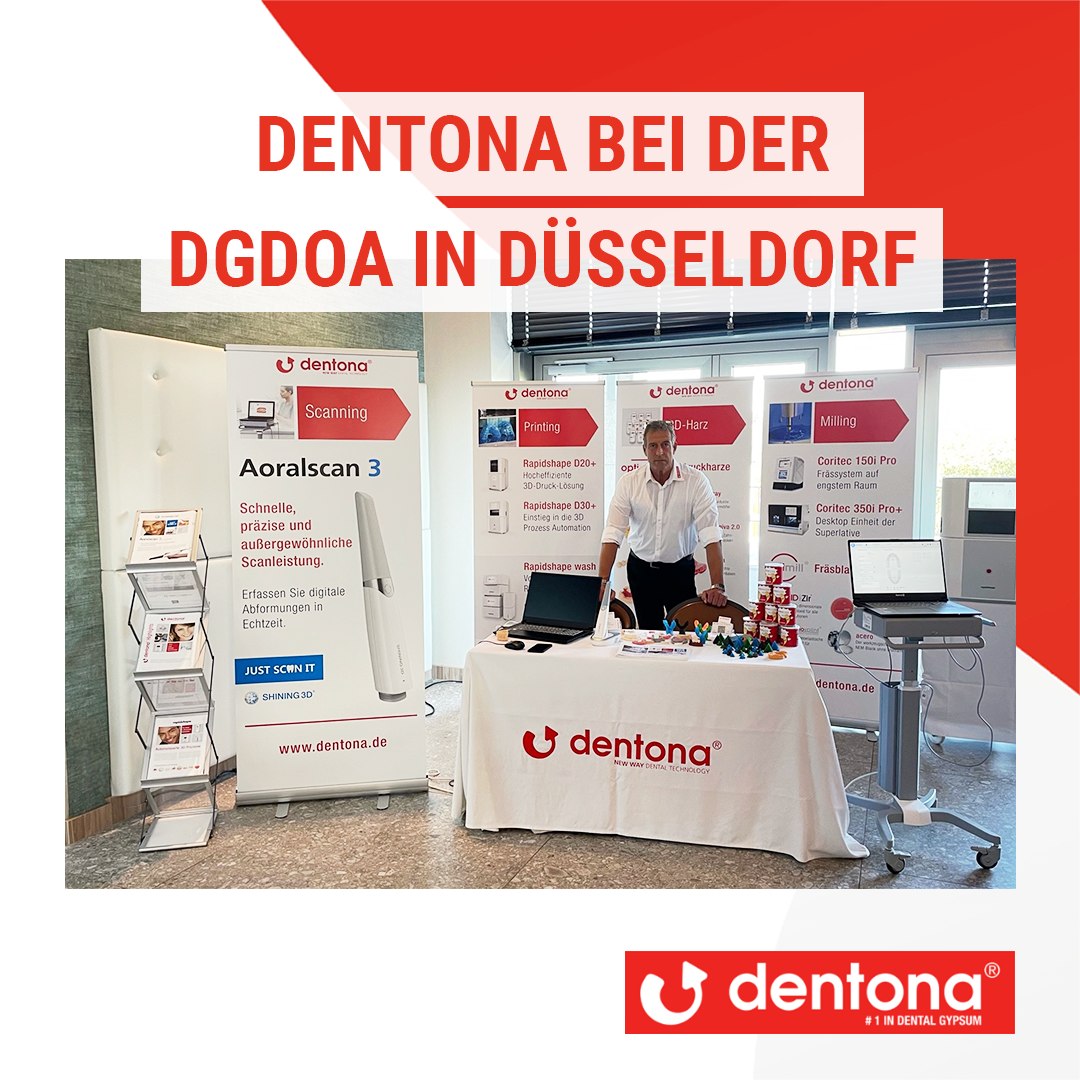 Dentona bei der Deutschen Gesellschaft für digitale orale Abformung (DGDOA)